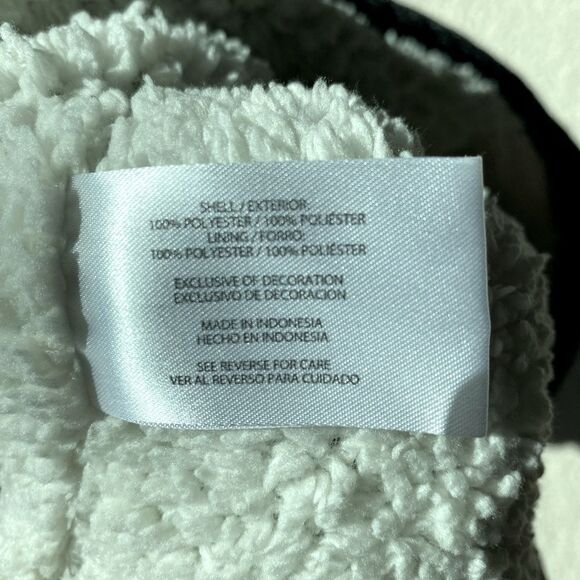 Orvis Mens Medium 1/4 zip Sherpa Black Textured Pullover Sweater. - Picture 9 of 9